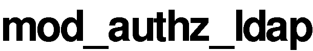 mod_authz_ldap-0.15